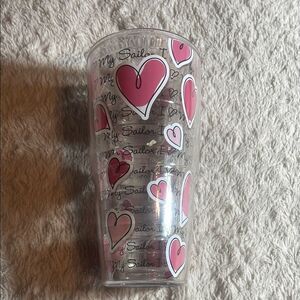 Tervis Pink Heart I love my sailor tervis 24 ounce